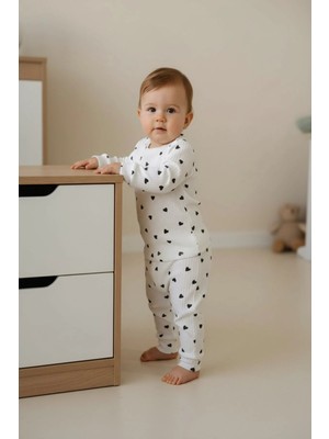 Aden Kids Raporlu Kumaş Desenli Çocuk Pijama Takımı