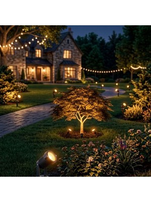 Sunlight Spot Çime Saplamalı Ledli Bahçe Armatürü 220V
