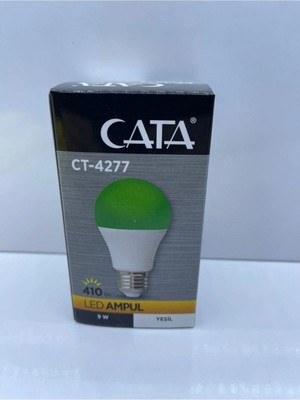 Mikasso LED Ampul 9W Yeşil Renk CT-4277 Beyaz