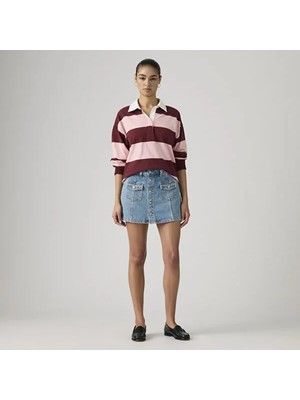 Levi's Önden Düğmeli Kadın Jean Etek