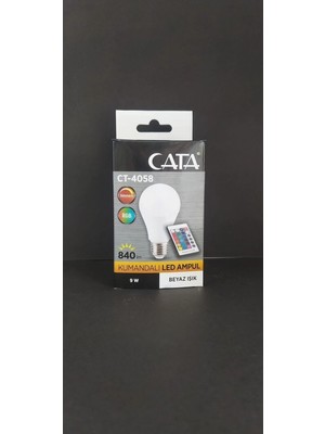 Mikasso Uzaktan Kumandalı Rgb LED Ampul E27 9W