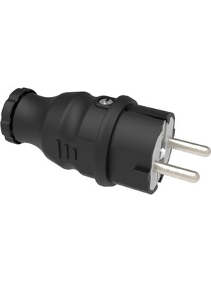 Mikasso Monofaze Kauçuk Seri 1X16 A.(2p E) Bk1 - 1402 - 2011 Düz Fiş
