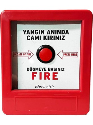 Mikasso Yangın Ihbar Butonu
