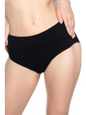 MiraLive Siyah  3002 Soft Mama Slip