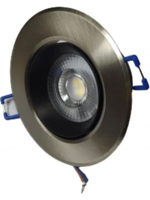 Mikasso CT-5252 Akik 7W 6400K Beyaz Işık Cob LED Saten Kasa Spot Armatür