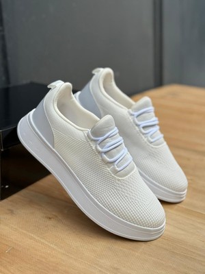 Albishoes Unisex Erkek Sneaker Spor Ayakkabı Yumuşak Fileli Rahat Taban Günlük Spor Ayakkabı