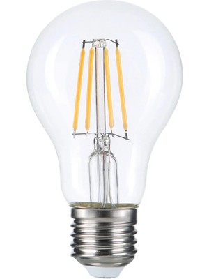 Mikasso Erd-95 A60 Şeffaf 6W 3000K E27 LED Ampul