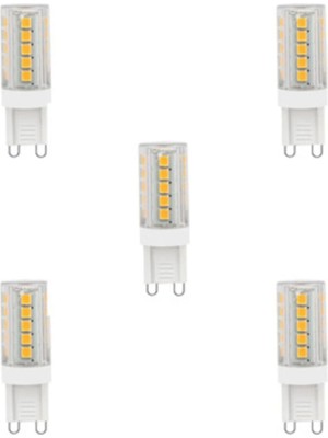 Mikasso 5 Adet G9 4W Led'li Kapsül Ampul Gün Işığı