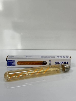 Mikasso LED Rustik Tüp Ampul T225 E27 6W 3000K Gün Işığı YL92-5030