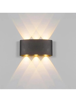 Mikasso CT-8011 Haiti 10W Amber Işıklı LED Aplik - Bahçeniz Için Ideal Aydınlatma Çözümü