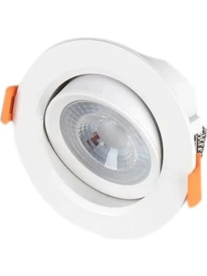 Mikasso CT-5204 7W Akik Cob LED Gömme Spot 3200K Günışığı 470 Lm Şık Tavan Aydınlatma