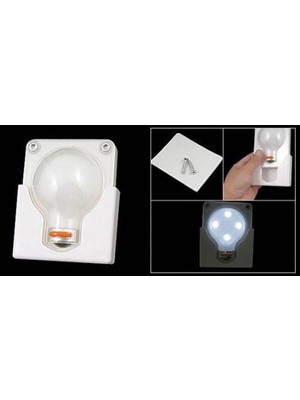 Mikasso Taşınabilir Pilli Torch Ampül Şeklinde Mobil LED Aydınlatıcı