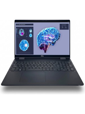 Dell Precision M7680A002 I9-13950HX 64GB 2tbssd RTX5000 16" Fullhd+ Touch Freedos Taşınabilir Iş Istasyonu