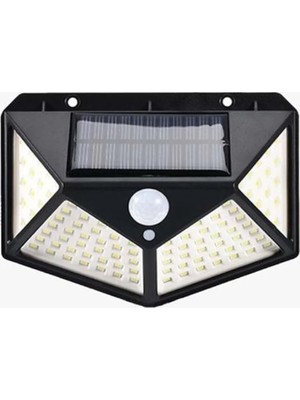 Mikasso HL-5170B 100 Ledli Solar Duvar Armatürü (E33)