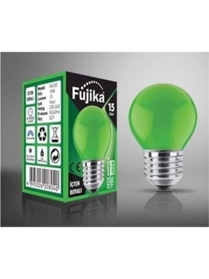 Mikasso 15 Watt Renkli Gece Lambası Ampulü Yeşil Renk Beyaz