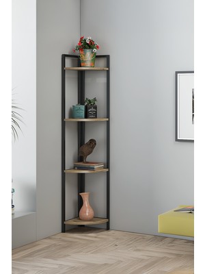 Favora Modd Corner Kitaplık - Atlantik Çam