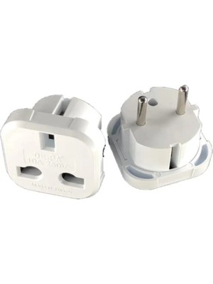 Mikasso Fiş Ingiliz Fişi Dubai Fişi Hong Kong Fişi Adaptör Türk Fişi Ingiliz Fişe Çevirici Priz Dönüştürücü