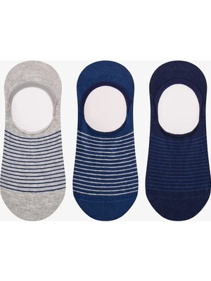 Penti Erkek Renkli Sandy Lines 3'lü Suba Çorabı