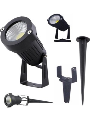 Mikasso KBA745L Kazıklı Ledli Çim Armatürü (3000K)