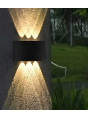 Mikasso Çift Yönlü Haiti Model 3200K Gün Işığı Nem Su Geçirmez LED Modern Duvar Aplik Otel Kafe Dekoaratif