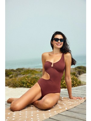 Penti Kahverengi Jasmine Monokini