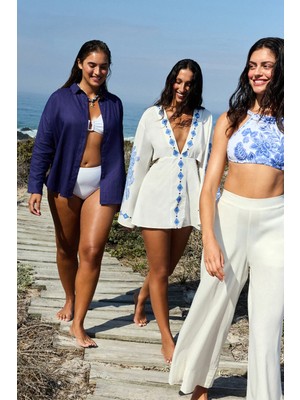 Penti Beyaz Giana Kaftan