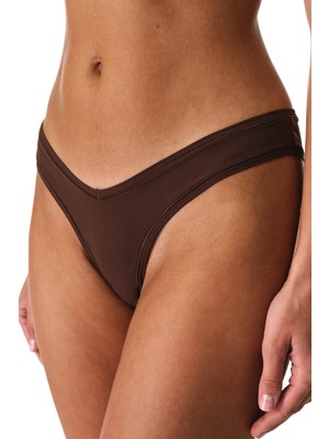 Penti Kahverengi Micro Highleg Brazilian Külot