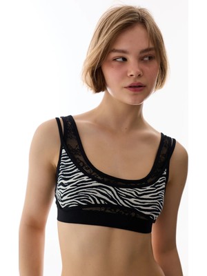 Penti Zebra Bra Bikini Üstü