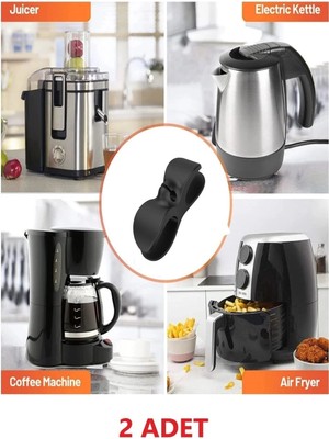 Mikasso 2 Ad Elektrikli Ev Aleti Mutfak Airfryer Fırın Kahve Makinesi Kablo Sarma Düzenleme Toplama Aparatı