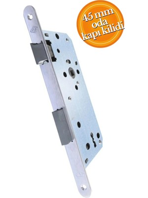 Mikasso Daf Sessiz Oda Kilidi Iç Oda Kapısı Nikel Oval 524.45
