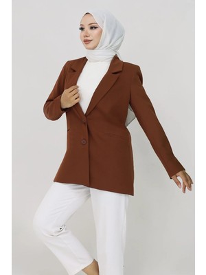 Missvalle Kadın Ceket Kahverengi M6146