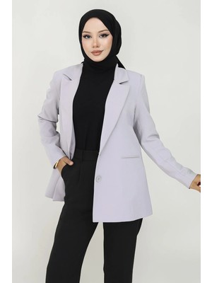 Missvalle Kadın Ceket Gri M6146