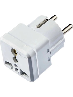 Mikasso Universal Fiş Çevirici Adaptör - Beyaz - OR1210