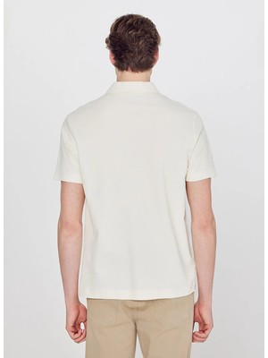 Wrangler Kırık Beyaz Erkek Regular Fit Polo T-Shirt W2610158102 Kırık Beyaz Polo T-Shir