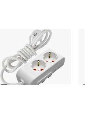 Mikasso Rı-Tech 2li 1mt Topraklı Grup Priz (001 175 210002 01 00)