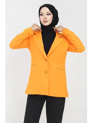 Missvalle Kadın Ceket Turuncu M6146