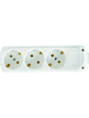 Mikasso 3lü Topraklı Klemensli