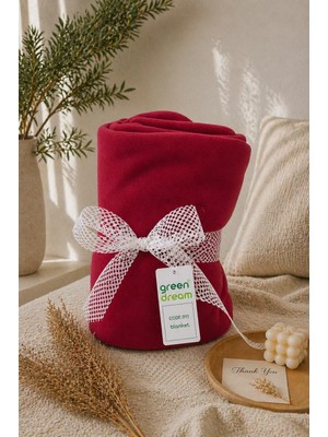 Esnature Wellsoft Peluş Polar Tüylenmez Dört Mevsim Tek Kişilik Kafe Televizyon Battaniyesi 140X190 cm