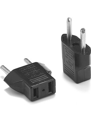 Mikasso Türkiye Amerikan 110 - 220 V Priz Ucu Jak Çevirici Dönüştürücü Adaptör Priz Amerikan Tipi Fiş Girişi