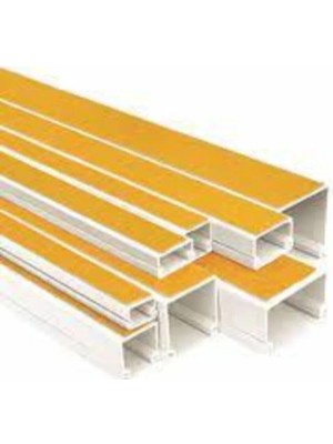 Mikasso Kendinden Yapışkanlı Kablo Kanalı 12X12 2metre KNL1212YAP