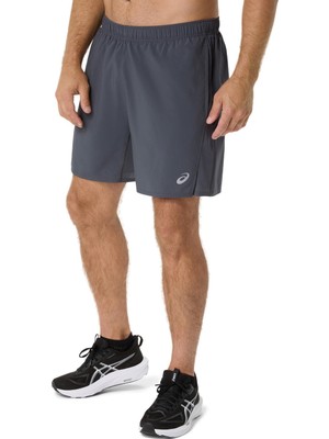 Asics  Silver 7 In 1 Erkek Şort - Füme