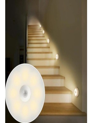 Mikasso CT-5180 Gün Işığı Şarjlı Sensörlü Mıknatıslı ve Yapışkanlı Kabin LED Aydınlatma