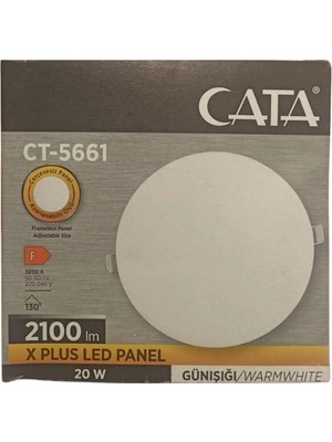 Mikasso 20W x Plus LED Panel - Gün Işığı CT-5661