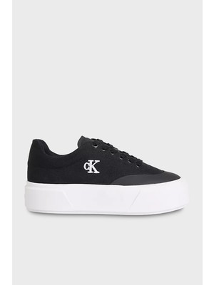 Calvin Klein Logolu Kalın Tabanlı Ayakkabı HW0HW02989BEH Bayan Ayakkabı HW0HW02989 Beh