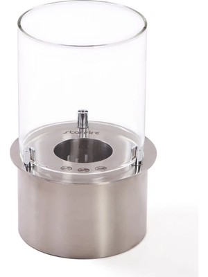 Starkim Round Camlı Bioethanol 17,5 cm Şömine Burner