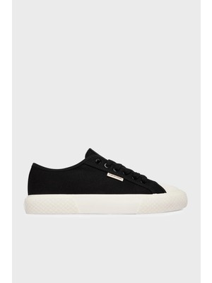 Calvin Klein Logolu Sneaker Ayakkabı HW0HW02975BEH Bayan Ayakkabı HW0HW02975 Beh