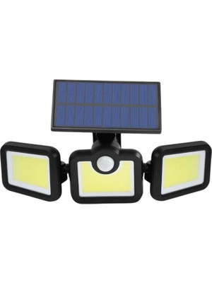Sepetink Hareket Sensörlü Solar Bahçe Lambası Güçlü LED Duvar Projektörü
