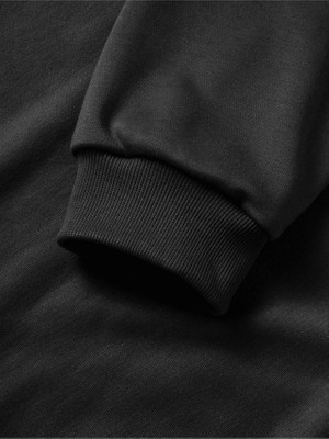 Alyn Wear 10 Kasıma Özel Üç Iplik Kapşonlu Baskılı Sweatshirt - Siyah