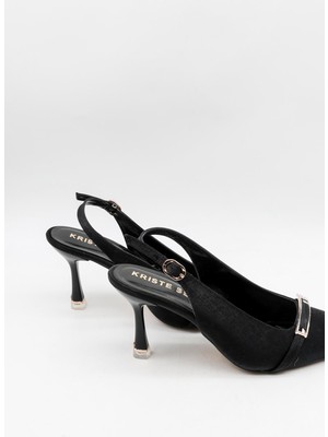 Kriste Bell Kristebell Ithal Kadın Arkası Açık Stiletto Ayakkabı K262 - 3025 Y