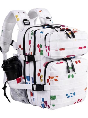 Quickprep Taktik Su Geçirmez Sırt Çantası - 25 Litre Dağcı ve Kamp Çantası - Tactical Backpack